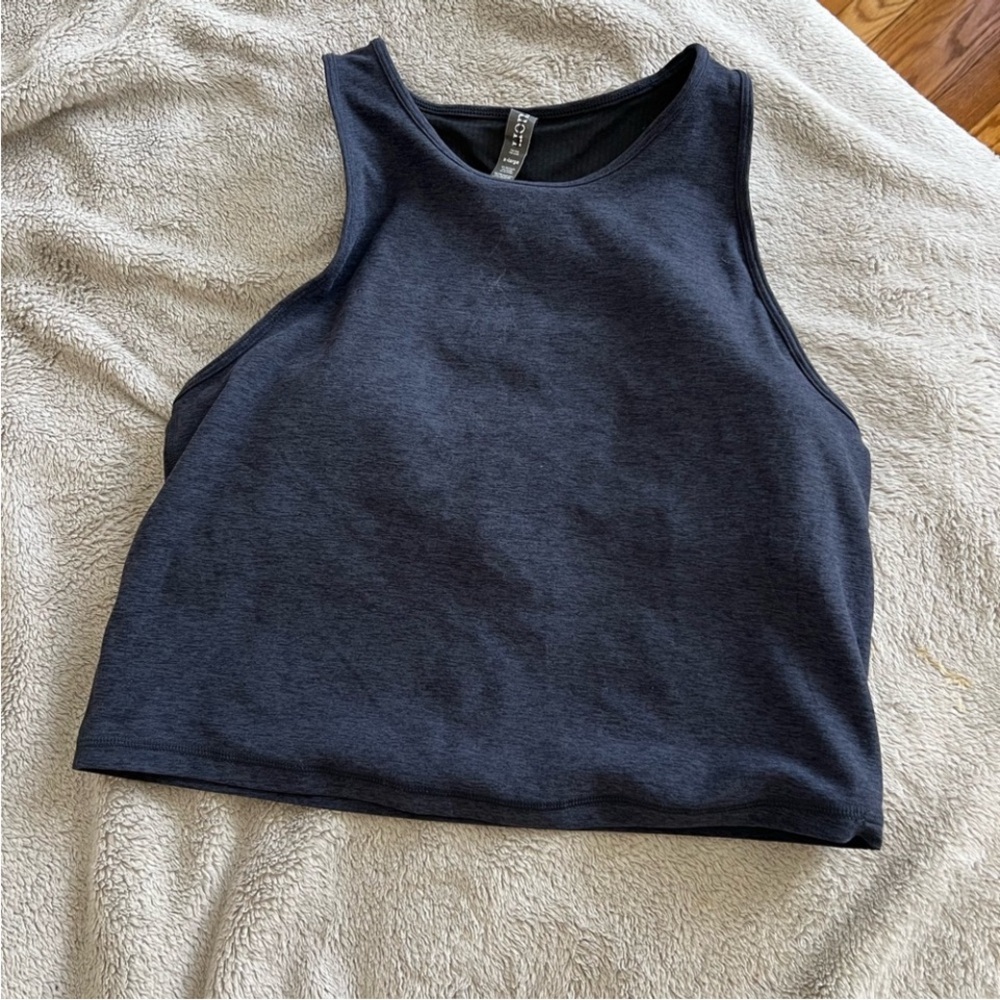 Vuori Dream knit midnight heather performance jogger and Plyo tank set - Lg/Xl - Picture 4 of 10
